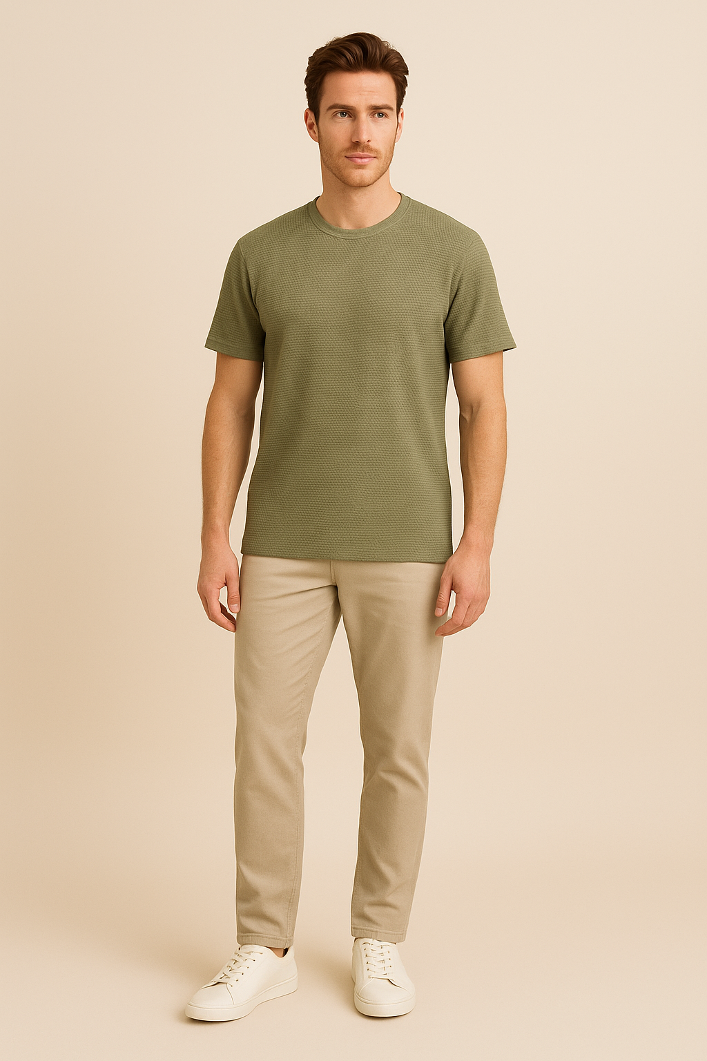 Ashford | James Ashford Waffle Tee Shirt