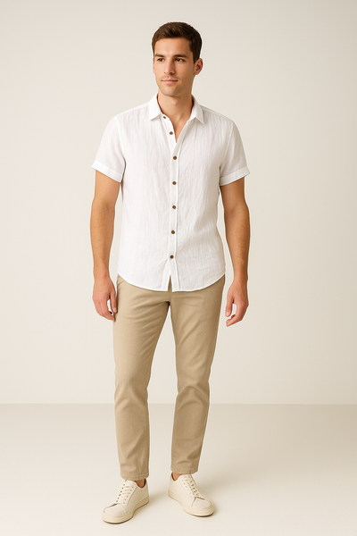 Ashford | Goerge Men's Short Sleeve Summer Shirt