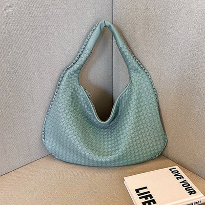 Ashford | Sólveig – Red Woven Shopper Bag for Women
