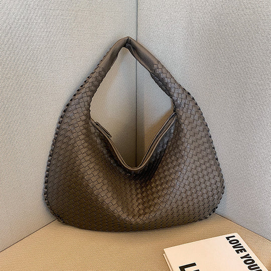 Ashford | Sólveig – Red Woven Shopper Bag for Women
