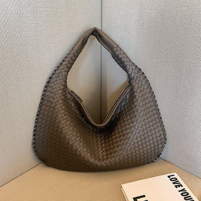 Ashford | Sólveig – Red Woven Shopper Bag for Women