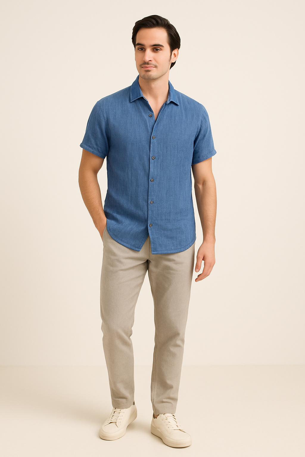 Ashford | Goerge Men's Short Sleeve Summer Shirt