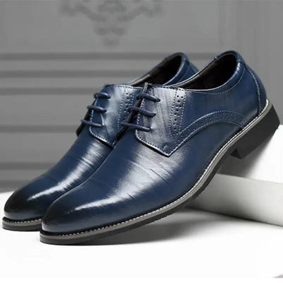 Ashford | Aiden Men’s Oxford Shoes - Polished Leather - Classic Closed Lacing - Formal Dress Style - Ashford London Clothing