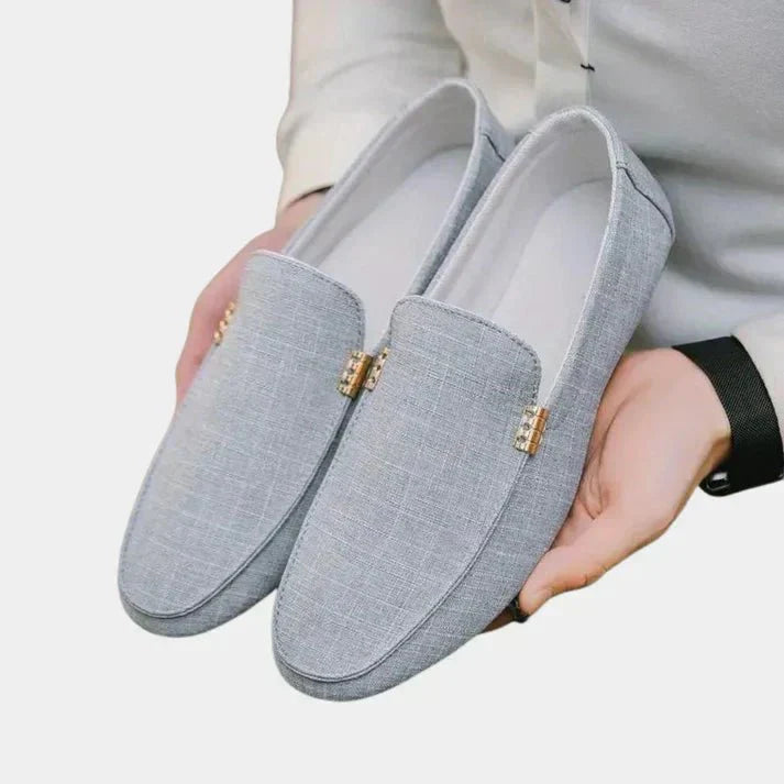 Ashford | Arran – Men's Slip - On Leather Loafers with Modern Fit - Ashford London Clothing