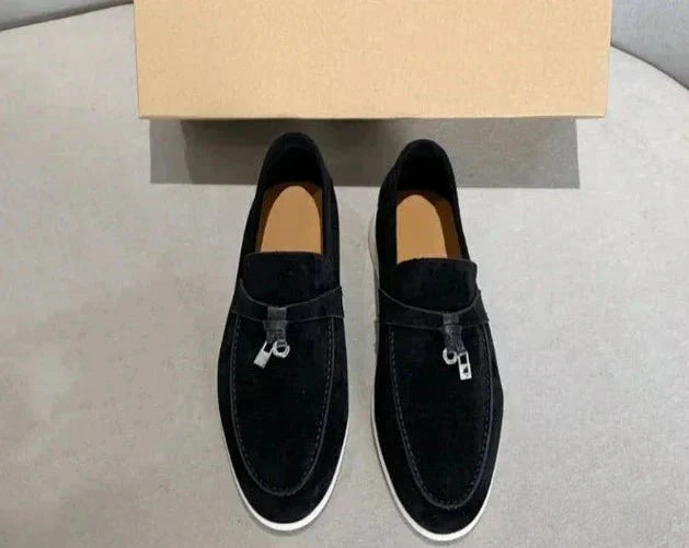 Ashford | Benoît – Men's Leather Slip - On Loafers with Timeless Appeal - Ashford London Clothing