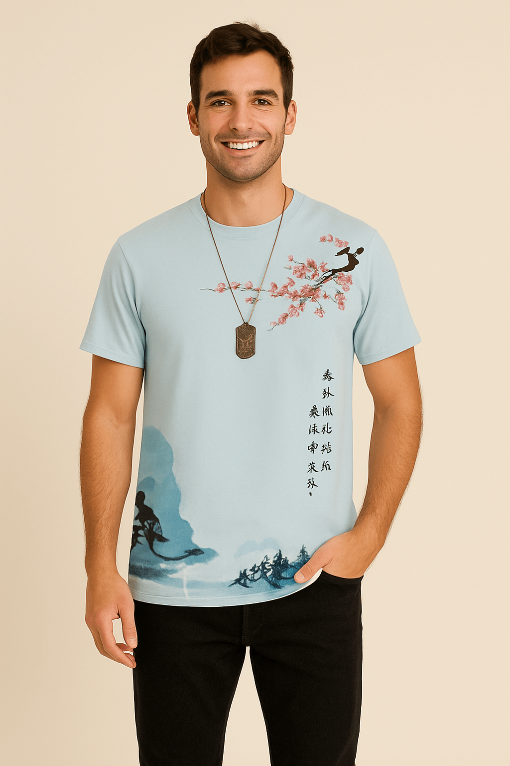 Ashford |Blossom Wave T-Shirt – Short Sleeve - Ashford London Clothing