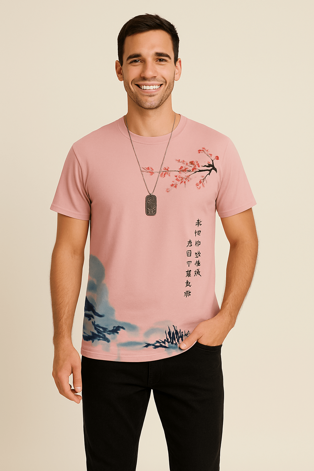 Ashford |Blossom Wave T-Shirt – Short Sleeve - Ashford London Clothing