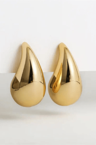 Ashford | Brooke – Raindrop Minimalist Everyday Earrings - Ashford London Clothing