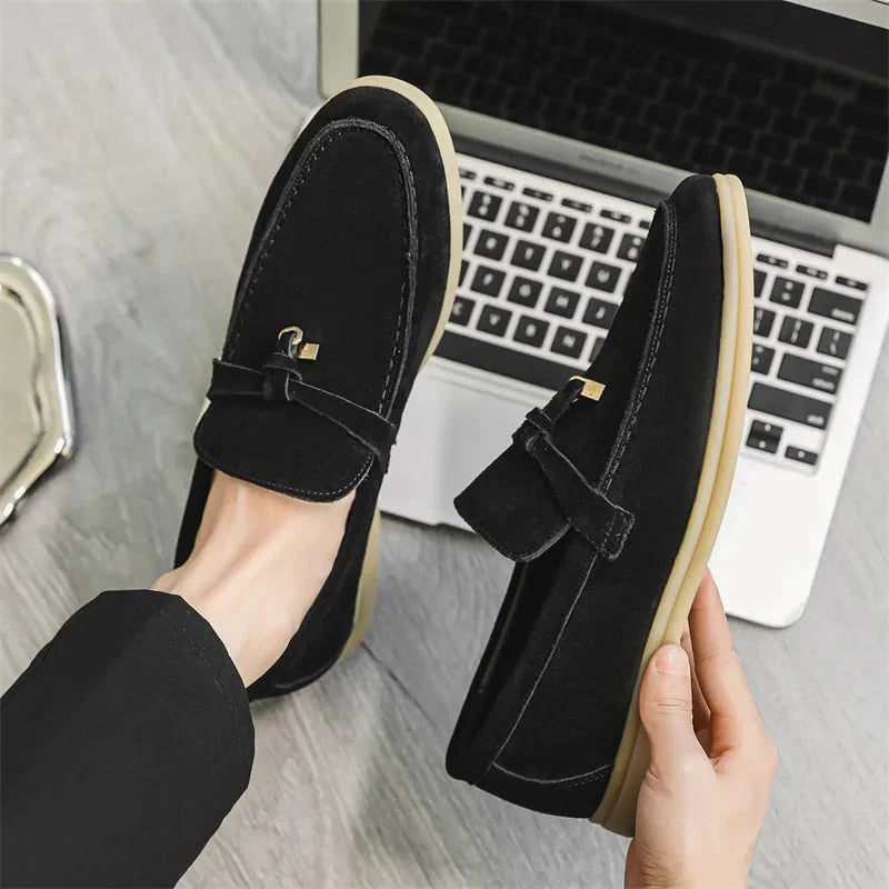 Ashford | Bryn – Men's Leather Loafers with Comfortable Fit - Ashford London Clothing
