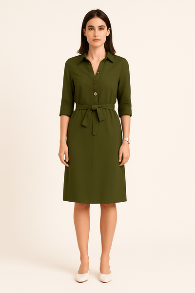 Ashford | Button Shirt Dress - Ashford London Clothing