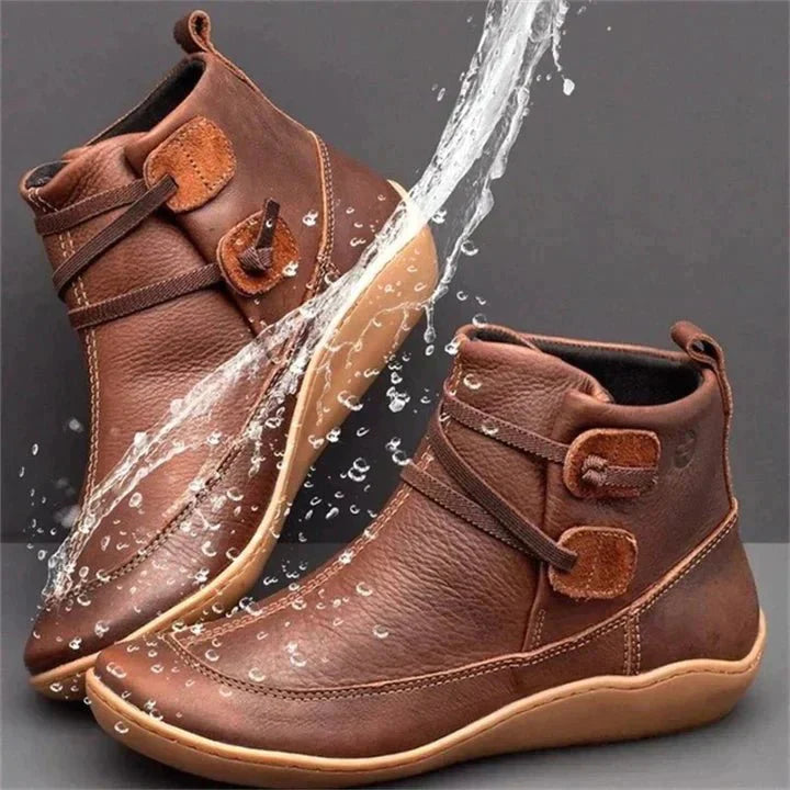 Ashford | Carys – Women’s Orthopaedic Mid-Top Boots with Buckle Strap Design