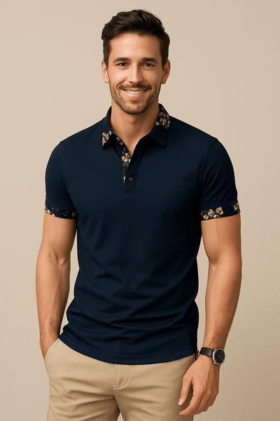 ASHFORD | Classic - Fit Breathable Fabric Polo Shirt - Ashford London Clothing