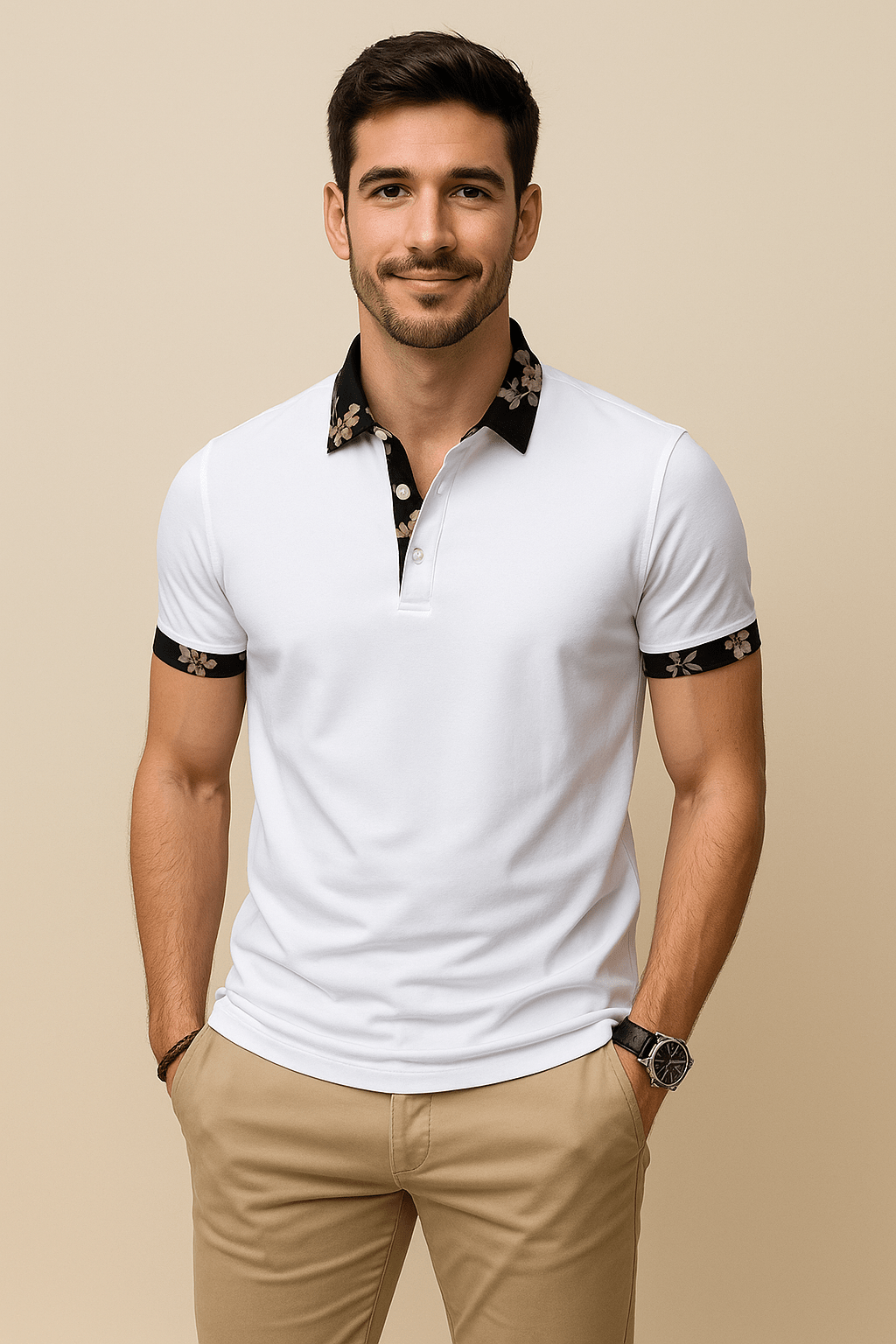 ASHFORD | Classic - Fit Breathable Fabric Polo Shirt - Ashford London Clothing
