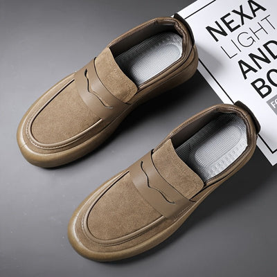 Ashford | Cormac – Men's Casual Leather Loafers with Timeless Design - Ashford London Clothing