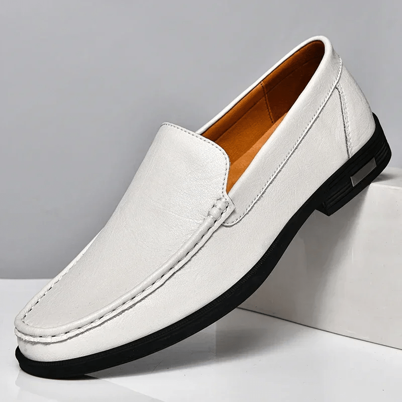 Ashford | Declan Men’s Leather Moccasins – Slip - On – Handstitched – Smart Casual - Ashford London Clothing