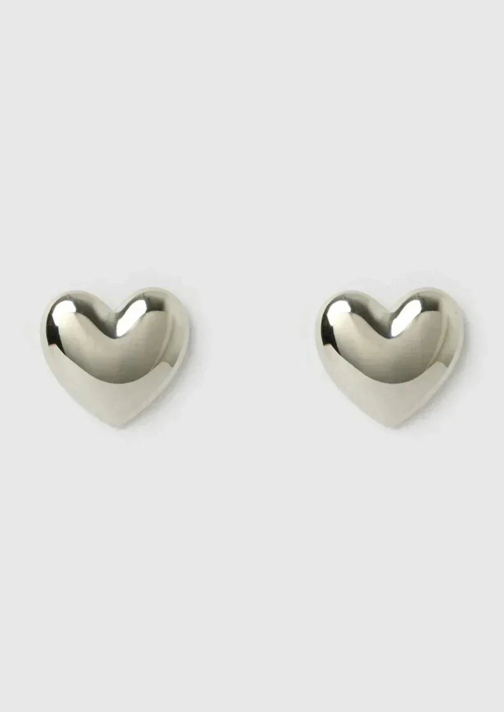 Ashford | Diana – Heart - Shaped Earrings with Durable PVD Coating - Ashford London Clothing