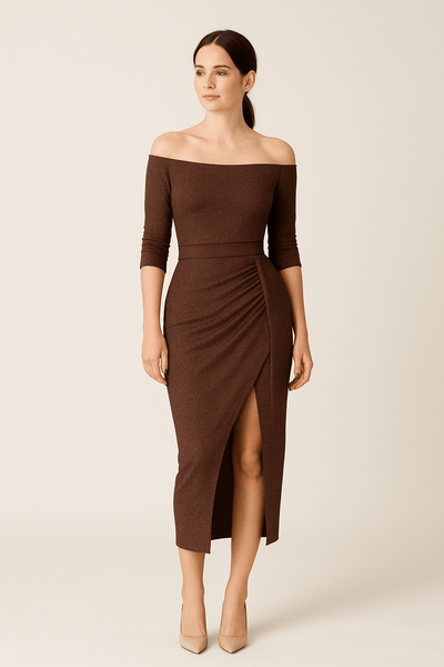 Ashford | Elegant Maxi Dress – Formal Evening Gown with Luxury Look for Women - Ashford London Clothing