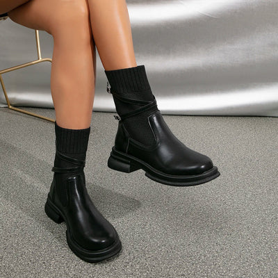 Ashford | Elfrid – Women’s Retro Platform Boots with Chunky Sole & Vintage Design