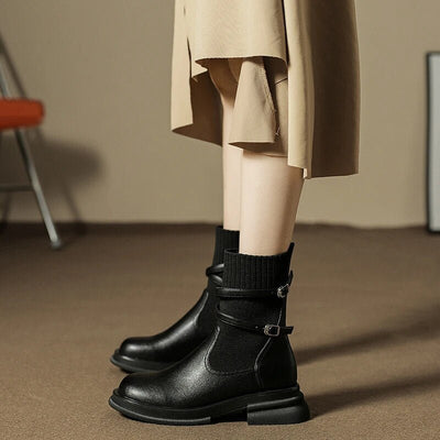 Ashford | Elfrid – Women’s Retro Platform Boots with Chunky Sole & Vintage Design