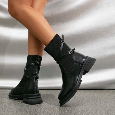 Ashford | Elfrid – Women’s Retro Platform Boots with Chunky Sole & Vintage Design
