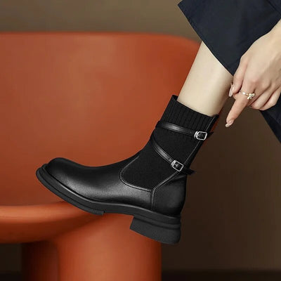 Ashford | Elfrid – Women’s Retro Platform Boots with Chunky Sole & Vintage Design