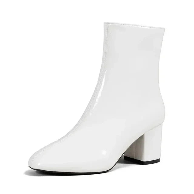 Ashford | Elida – Women’s High Heel Ankle Boots with Side Zip & Pointed Toe