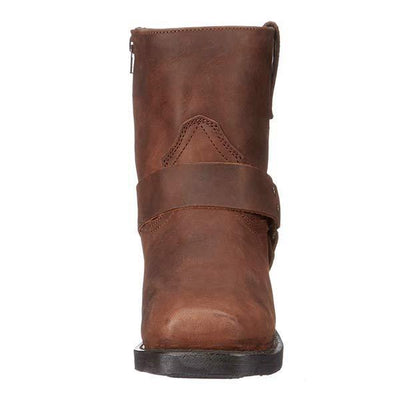 Ashford | Elise – Women’s Zip-Up Leather Ankle Boots with Sleek Silhouette