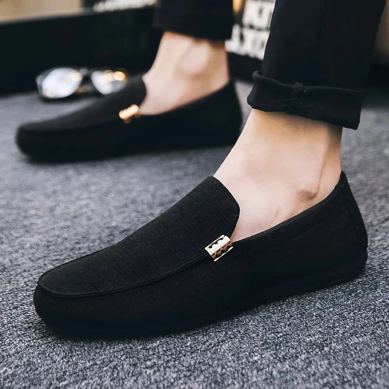 Ashford | Eoin – Men's Casual Leather Loafers with Timeless Design - Ashford London Clothing