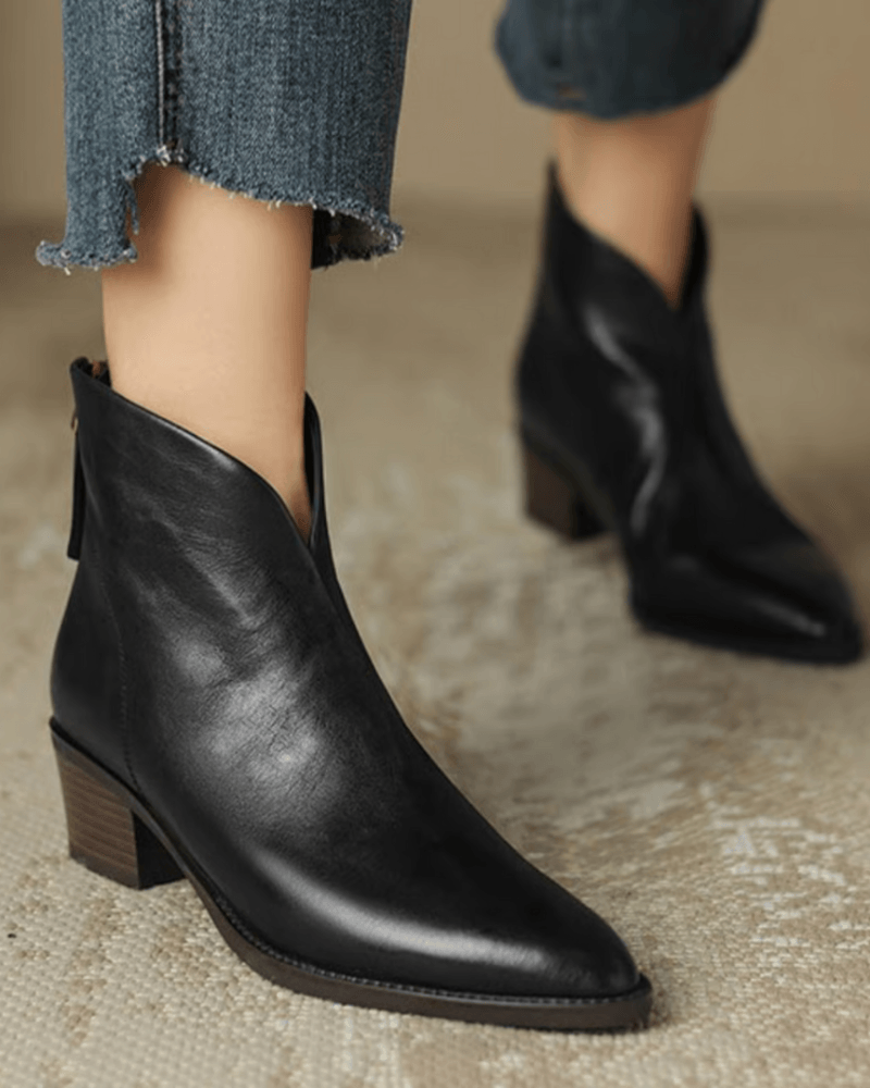 Ashford | Freyja – Women’s Elegant Knee-High Boots with Block Heel