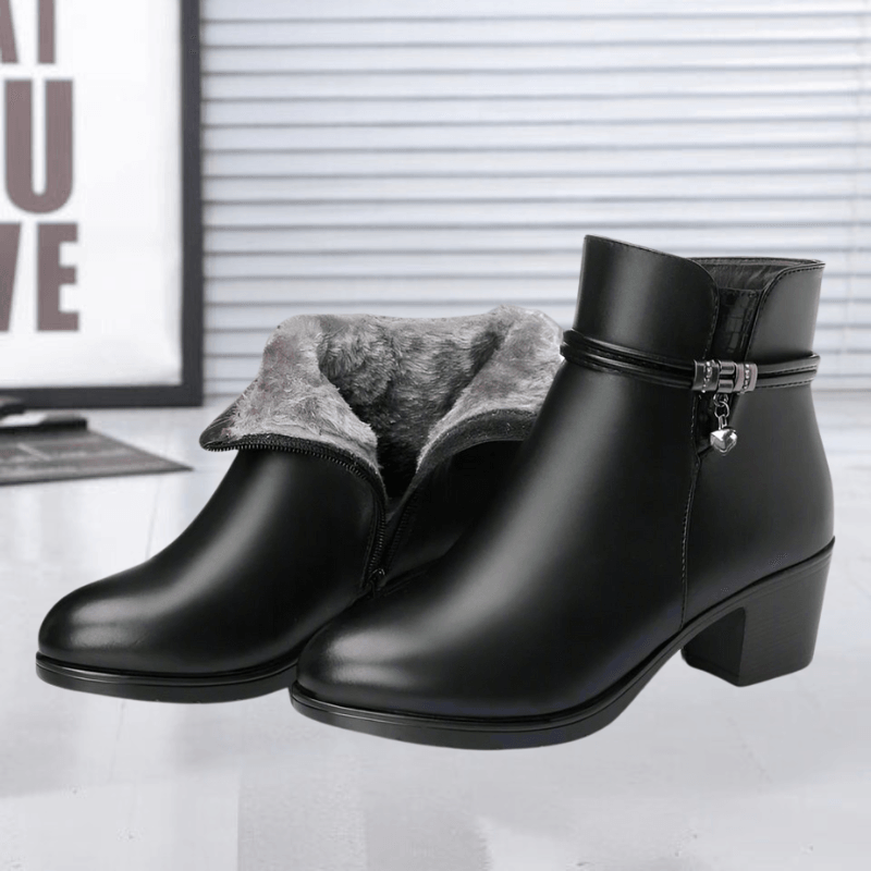 Ashford | Isolde – Women’s Suede Ankle Boots with Side Zip & Cushioned Insole