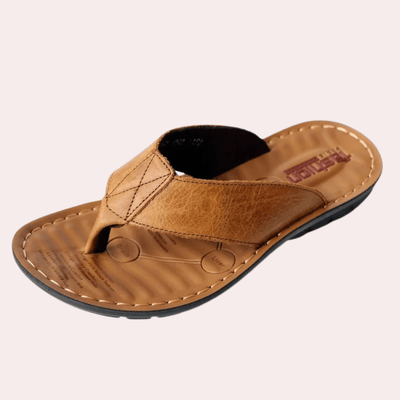 Ashford | Jimmy Men’s Slippers – Open Toe – Cushioned Footbed – Slip - On Comfort Fit - Ashford London Clothing