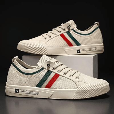 ASHFORD | John Casual Men’s Sneakers in Breathable Knit – Lace - Up - Ashford London Clothing