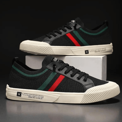 ASHFORD | John Casual Men’s Sneakers in Breathable Knit – Lace - Up - Ashford London Clothing