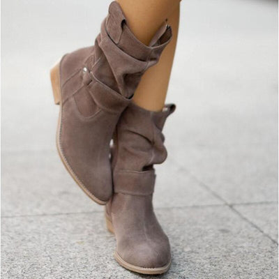Ashford | Lana – Women’s Ankle Boots with Side Zipper – Casual Oval Toe