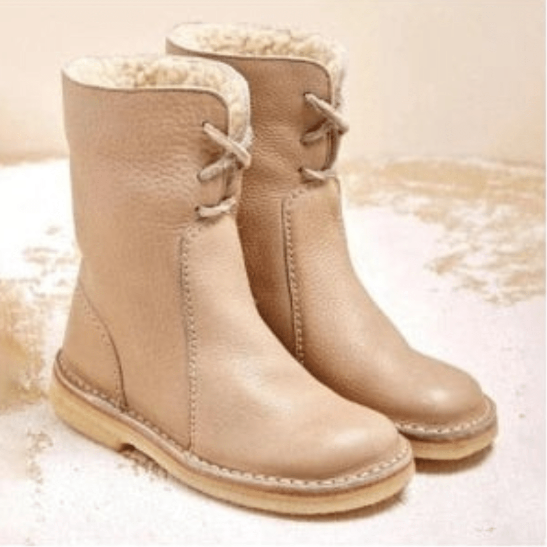 Ashford | Lesli – Women’s Leather Lace-Up Ankle Boots with 2-Inch Heel