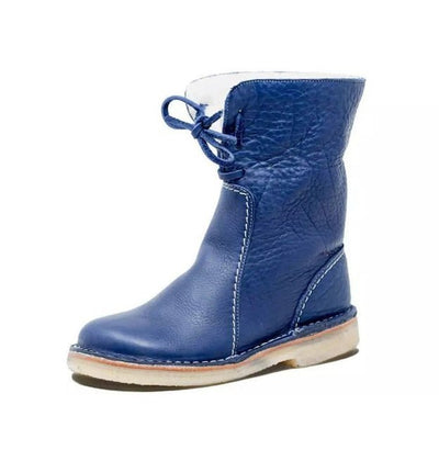 Ashford | Lesli – Women’s Leather Lace-Up Ankle Boots with 2-Inch Heel
