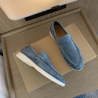 Ashford | Lucien – Men's Leather Slip - On Loafers with Timeless Appeal - Ashford London Clothing