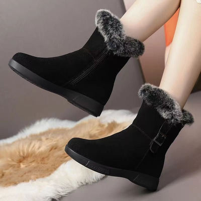 Ashford | Maja – Women’s Winter Snow Boots with Thick Lining & Side Zipper