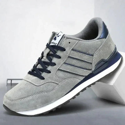 ASHFORD | Men’s Sneakers – Classic Low - Top Style – Breathable Synthetic Leather - Ashford London Clothing