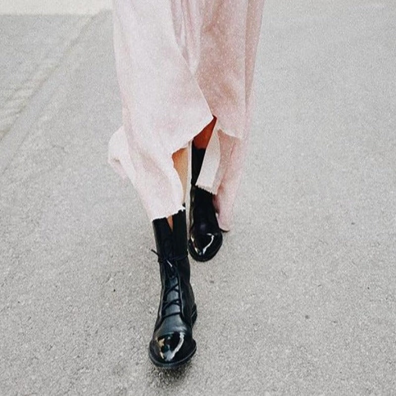 Ashford | Odette – Women’s Vegan Leather Ankle Boots with Pointed Toe & British Style