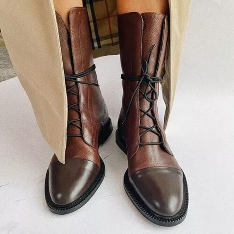 Ashford | Odette – Women’s Vegan Leather Ankle Boots with Pointed Toe & British Style