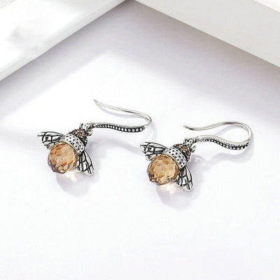 Ashford | Pippa – Women’s Dancing Bee Earrings – Symbol of Love & Vitality - Ashford London Clothing