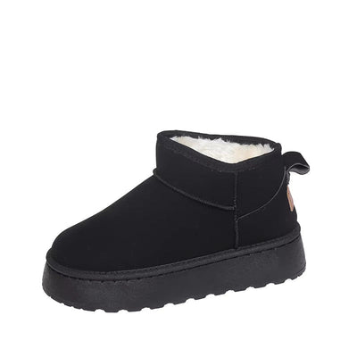 Ashford | Romina – Women’s Suede-Look Ankle Boots with Plush Lining & Rugged Sole