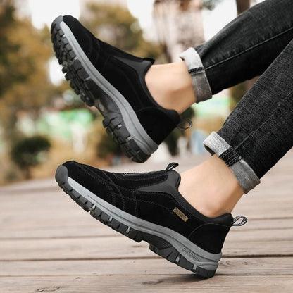 ASHFORD | Russel Men’s Casual Slip - On Shoes with Suede Upper - Ashford London Clothing