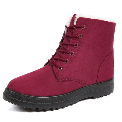Ashford | Sanni – Women’s Plush Lined Boots – Low Heel, Cozy & Stylish