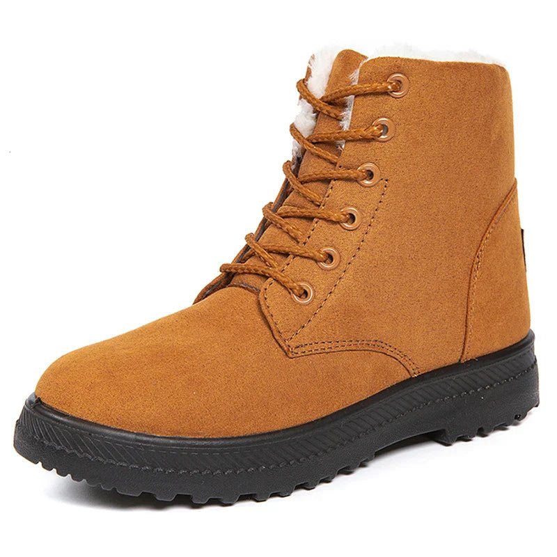 Ashford | Sanni – Women’s Plush Lined Boots – Low Heel, Cozy & Stylish