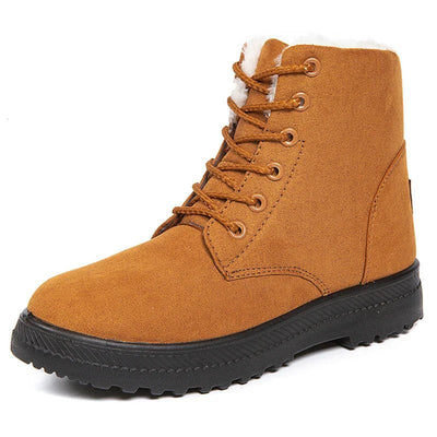 Ashford | Sanni – Women’s Plush Lined Boots – Low Heel, Cozy & Stylish