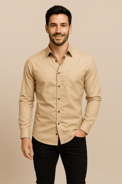 ASHFORD | Signature Breathable Stretch Long - Sleeve Shirt - Ashford London Clothing