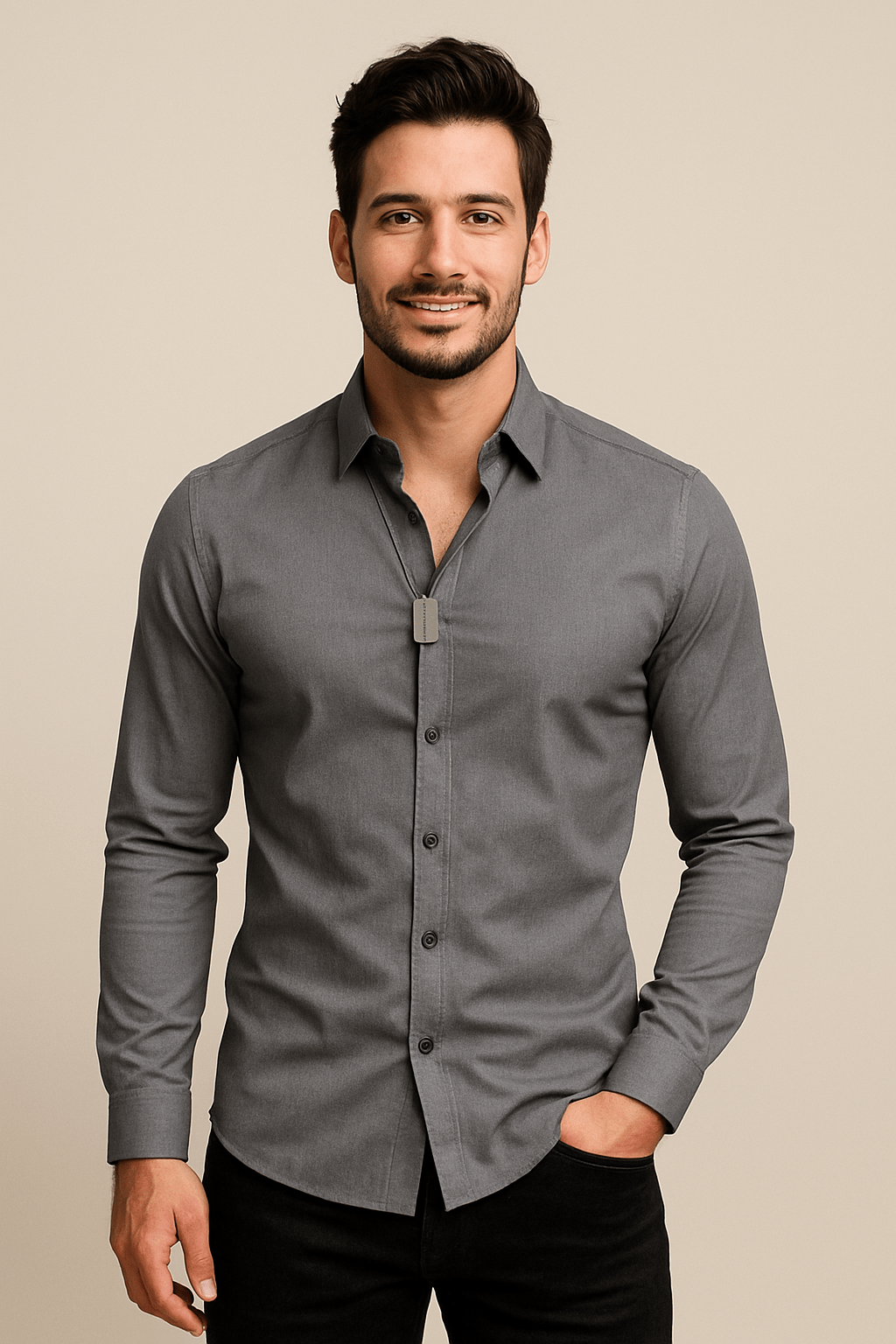 ASHFORD | Signature Breathable Stretch Long - Sleeve Shirt - Ashford London Clothing
