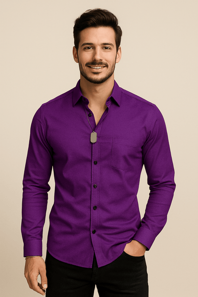 ASHFORD | Signature Breathable Stretch Long - Sleeve Shirt - Ashford London Clothing